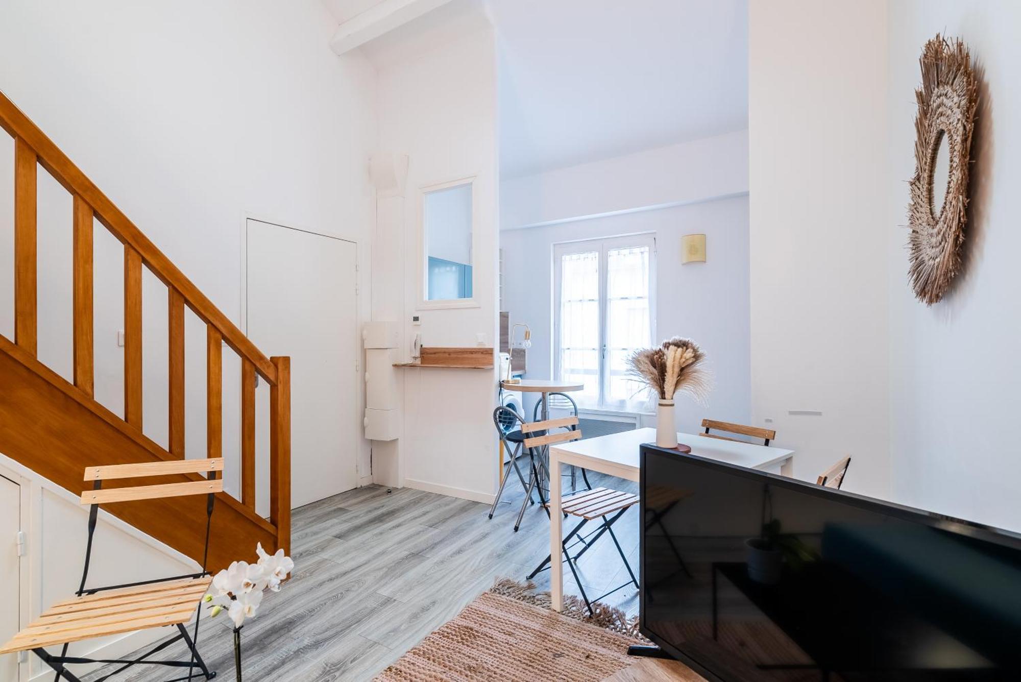 Mon Appart'Hotel - Gare De Limoges - Duplex 2 Chambres - Parking En Supp Exteriör bild