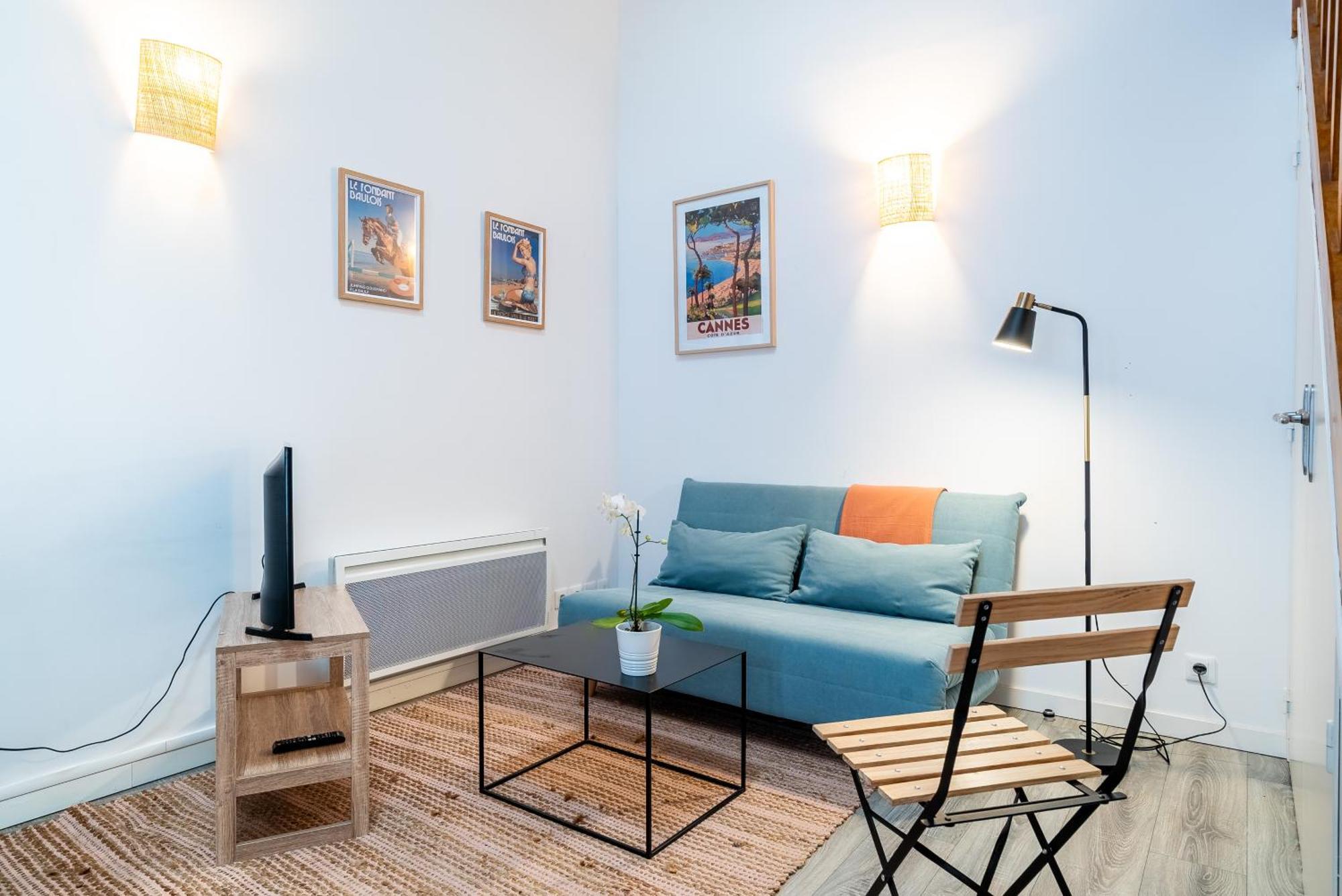 Mon Appart'Hotel - Gare De Limoges - Duplex 2 Chambres - Parking En Supp Exteriör bild