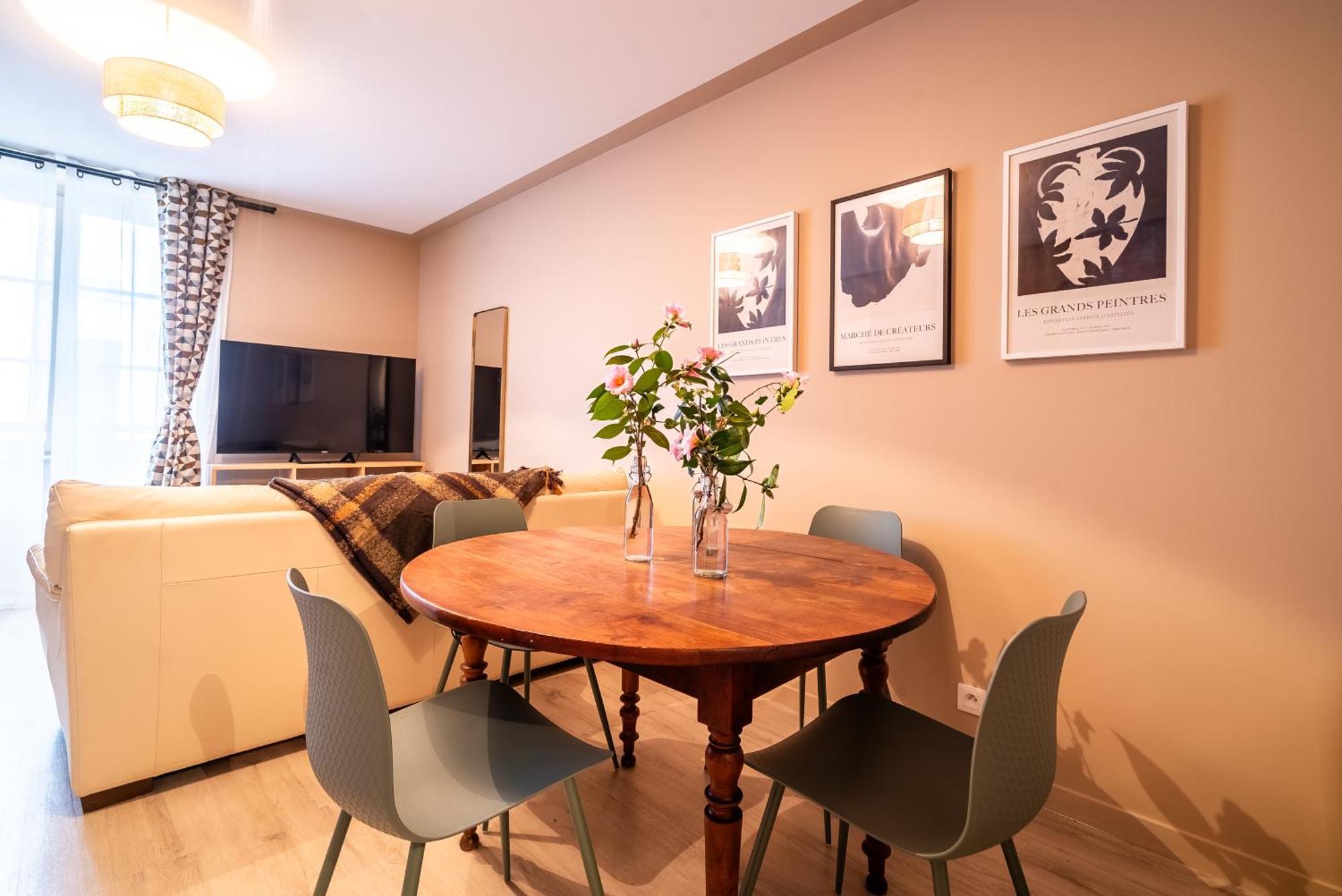 Mon Appart'Hotel - Gare De Limoges - Duplex 2 Chambres - Parking En Supp Exteriör bild