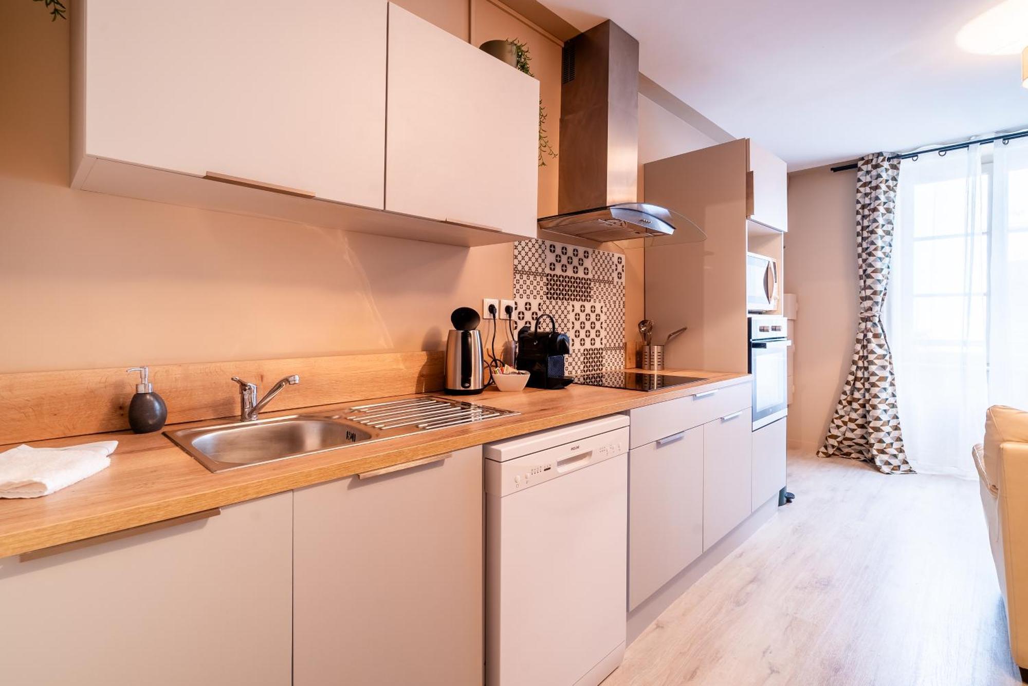 Mon Appart'Hotel - Gare De Limoges - Duplex 2 Chambres - Parking En Supp Exteriör bild