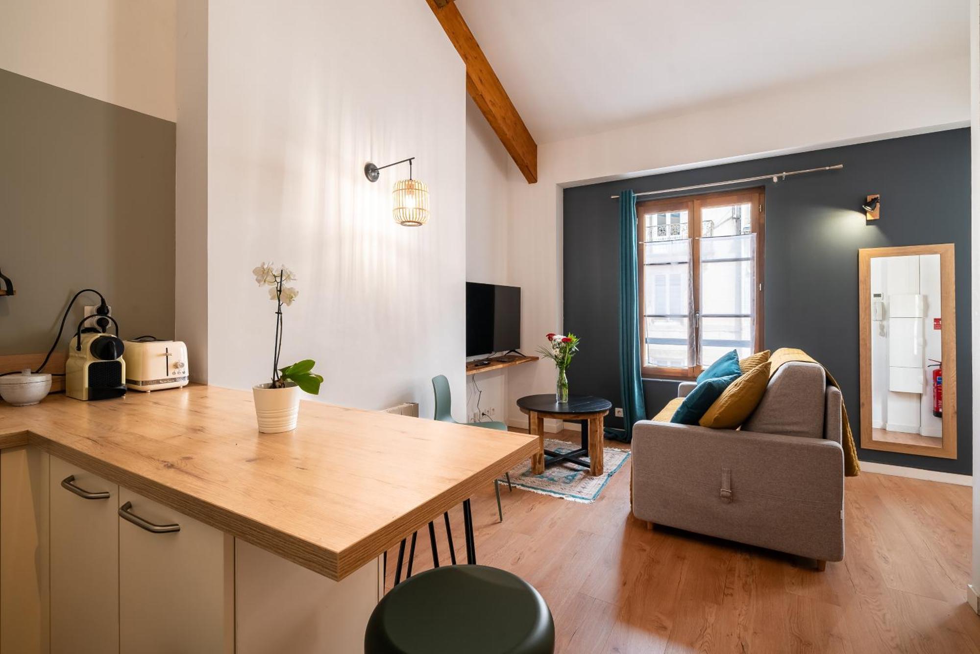 Mon Appart'Hotel - Gare De Limoges - Duplex 2 Chambres - Parking En Supp Exteriör bild